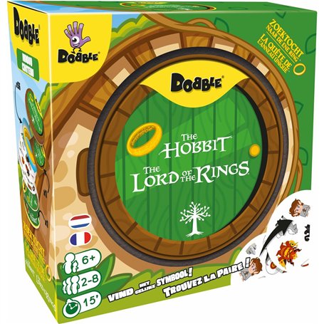 Jeu de société Asmodee Dobble The Lord of the Rings