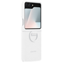 Coque Samsung Galaxy Z Flip 6 / Flip 7 FE Silicone avec Anneau Blanc Samsung