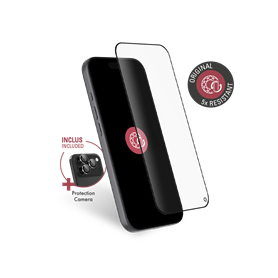 Pack Protège-écran iPhone 17 Pro Max 2.5D Original + 3 Protège Lentilles + Garantie à vie - Certifié GRS Force Glass Pack Protège-écran iPhone 17 Pro Max 2.5D Original + 3 Protège Lentilles + Garantie à vie - Certifié GRS Force Glass