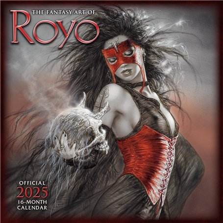 FANTASY ART OF LUIS ROYO 2025 WALL CALENDAR