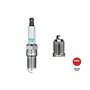 NGK Bougie d'allumage 5599 Électrode centrale à l'iridium 1-électrode de masse Antiparasitage 5kOhm avec siège à joint conique R