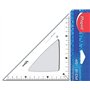 Maped 146122 Équerre Cristal 60 degrés Longueur de la cathéte : 210 mm