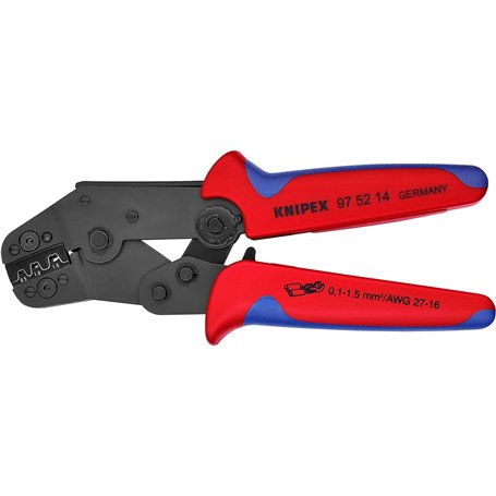 Knipex Pince à sertir forme courte brunie