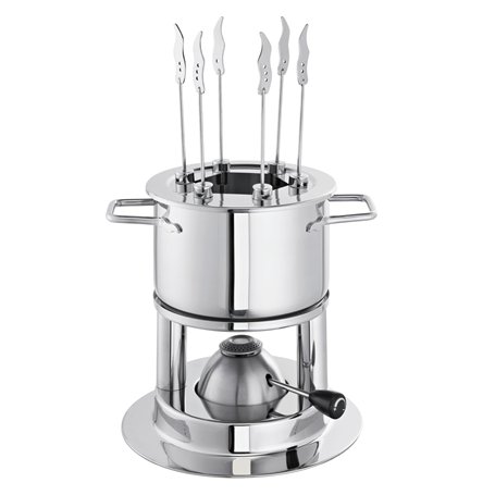 Schulte-Ufer 69089-16 Hot Service à Fondue bourguignonne 16 cm Acier Inoxydable