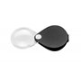 Eschenbach 1740530 Loupe pliante en cuir Grossissement: 6 x Lentille: (Ø) 30 mm noir