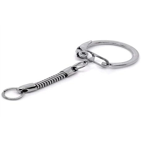 PWI 24750 Porte-clés Mousqueton Sachet 10 Unités Couleurs Assorties