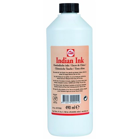 Talens Indian Ink - 490ml Zeichentusche/Chinesische Tusche