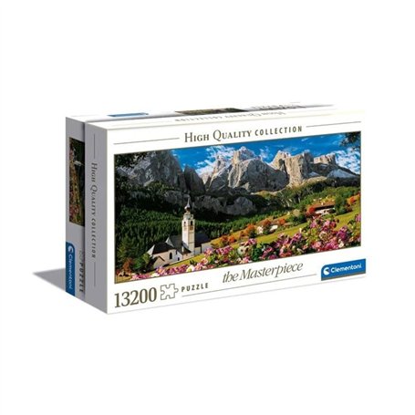 Clementoni - 38007 - Puzzle - 13200 Pièces - Les Dolomites Jeu de Création et Logique pour Enfants et Adultes - à Partir de 14 A