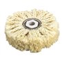 wolfcraft 2098000 brosse sisal alésage 10 mm diamètre 85 x 20 mm