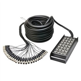 Adam Hall Cables K 28 C 30 - Câble Multipaire avec Boîtier de Scène 24/4 30 m Adam Hall Cables K 28 C 30 - Câble Multipaire avec Boîtier de Scène 24/4 30 m