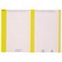 L'Oblique AZ Sachet de 10 planches d'étiquettes pour dossiers armoire Jaune