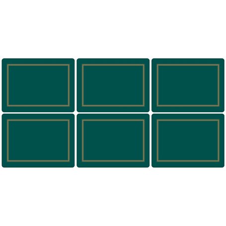 Pimpernel Lot de 6 Sets de Table avec Dos en liège en Panneau MDF 30