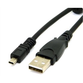 25604 UC-E6 UCE6 USB Cable for Nikon Coolpix 2100, 2200, 3100, 3200, 3700, 4100, 4200, 4600, 4800, 5100, 5200, 5600, 5900, 7600, 25604 UC-E6 UCE6 USB Cable for Nikon Coolpix 2100