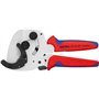 KNIPEX Coupe-tubes pour tubes multicouche et tubes en plastique avec gaines bi-matière zinguée 26 - 40 mm 90 25 40