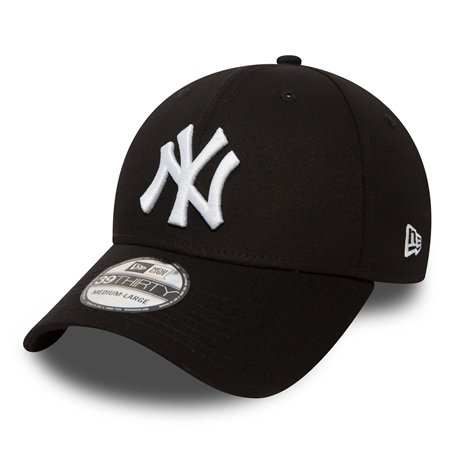 New Era New York Yankees Flexfit Cap Classic 39 Thirty Black / White - S-M