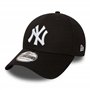 New Era New York Yankees Flexfit Cap Classic 39 Thirty Black / White - S-M