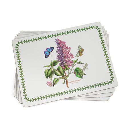 Pimpernel Botanic Garden Lot de 4 Sets de Table Grand Format