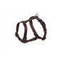 Nobby Harnais Classique en Nylon pour Chien Brun 20 mm x 50/70 cm