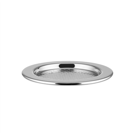 Alessi 5009/11 Dessous de Verre Acier Satiné Argent 11