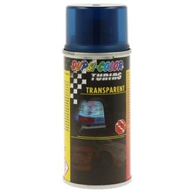 Duplicolor 648892 Peinture Tuning + Vernis Aérosol Universel, Transparent Bleu, 150 ML Duplicolor 648892 Peinture Tuning + Vernis Aérosol Universel