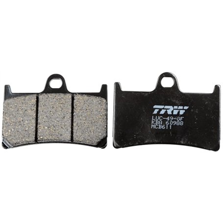 TRW MCB611 Organic Allround Kit de Plaquettes de Frein pour Yamaha FZ Essieu Avantet Autres Motos