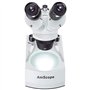 AmScope 20 x 40 x 80 x Home School de Dissection pour étudiants Microscope binoculaire stéréo avec Transmission Incident Double 