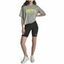 T-shirt cropped DKNY à logo Varsity pour femmes - Couleur Lily Pad 32,32 €