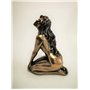 Parastone Talk Nude Woman Figurine érotique femme à genoux