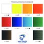 Van Gogh couleurs à l'huile, 10x40ml Tubes + Accessoires, Coffret en bois Set de base