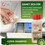 Lessive pour cuir en peau d'agneau | Flacon de 100ml pour de nombreux lavages | Lessive main & machine | Lambskin Leather Deterg