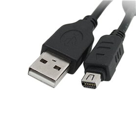 sourcingmap® Mini 12 Broches USB Câble De Transfert De Données pour appareil photo Olympus Numérique FE séries sourcingmap® Mini 12 Broches USB Câble De Transfert De Données pour appareil photo Olympus Numérique FE séries