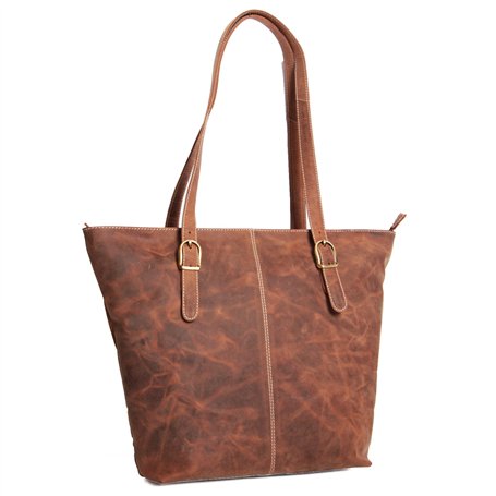 ALMADIH sac a main cuir véritable M27