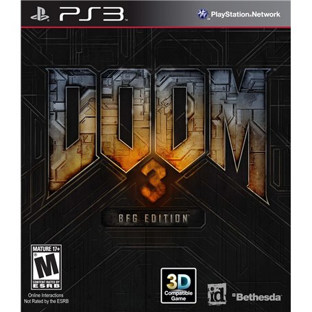 Bethesda Softworks 11833 Doom 3 BFG PS3 -dition