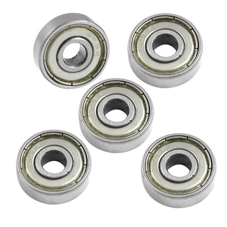 sourcing map 5Pcs Roulement à Billes à Gorge Profonde 6x19x6mm Carbone Acier 626ZZ 626-2RS