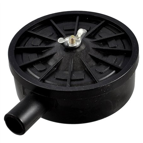 sourcingmap Filtre à Air Compresseur Filtration tranquille 20mm Filetage Mâle Noir