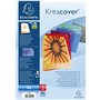Exacompta - Réf. 5790E - 1 Protège-documents Kreacover Chromaline - 90 pochettes cristal lisse - 180 vues - pour A4 - dim 24 x 3