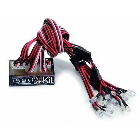 Carson 500906154 Unité d'éclairage à LED Race - Accessoires pour modèles réduits