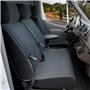 Walser Transporter Housses de siège Auto en Tissu Compatible avec VW Crafter