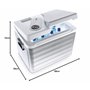 Dometic MOBICOOL Q40 ACDC Glacière Thermoélectrique, Aluminium, 39 L, 12/230 V