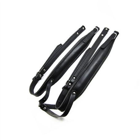 HWYDO Accordéon épais cuir PU Bretelles pour 96-120 Basse New
