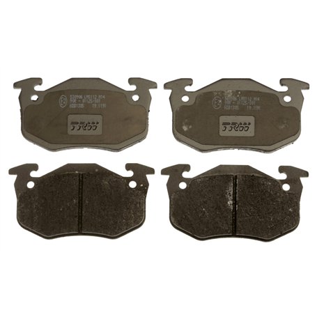 TRW GDB1305 Kit De Plaquettes De Frein Frein à Disque COTEC pour Renault Clio MK II (BB_