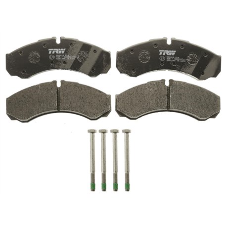 TRW GDB1345 Kit De Plaquettes De Frein Frein à Disque COTEC pour Iveco City VI Autobus/Autocar 2014 - Essieu Arrière et autres v