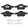 TRW GDB1687 Kit De Plaquettes De Frein Frein à Disque COTEC pour Renault Clio III (BR0/1