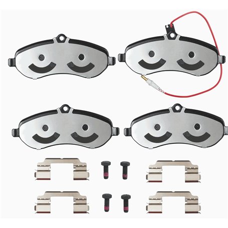 TRW GDB1719 Kit De Plaquettes De Frein Frein à Disque COTEC pour Citroen Jumpy II Fourgon 2007-2016 Essieu Avant et autres véhic