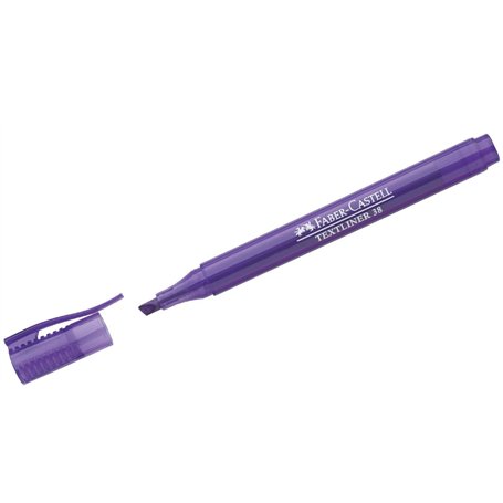 FABER-CASTELL Surligneur TEXTLINER 38 Pte Biseautée Violet