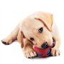 Nerf Balle en Caoutchouc pour Chien Rouge 10,2 cm