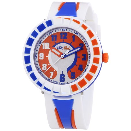 Flik Flak Watches - FCSP009 - Montre Mixte - Quartz Analogique - Bracelet Plastique Multicolore