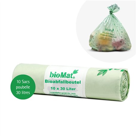 Biomat Sac compostable pour déchets organiques Différentes tailles