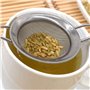 Passoire à thé – Tamis à thé en vrac – 6,7 cm de diamètre – Petit ustensile de cuisine en métal – Mini tamis à mailles avec poig