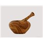 oliveart Mortier et pilon moerser Pilon en bois d'olivier bois Pilon